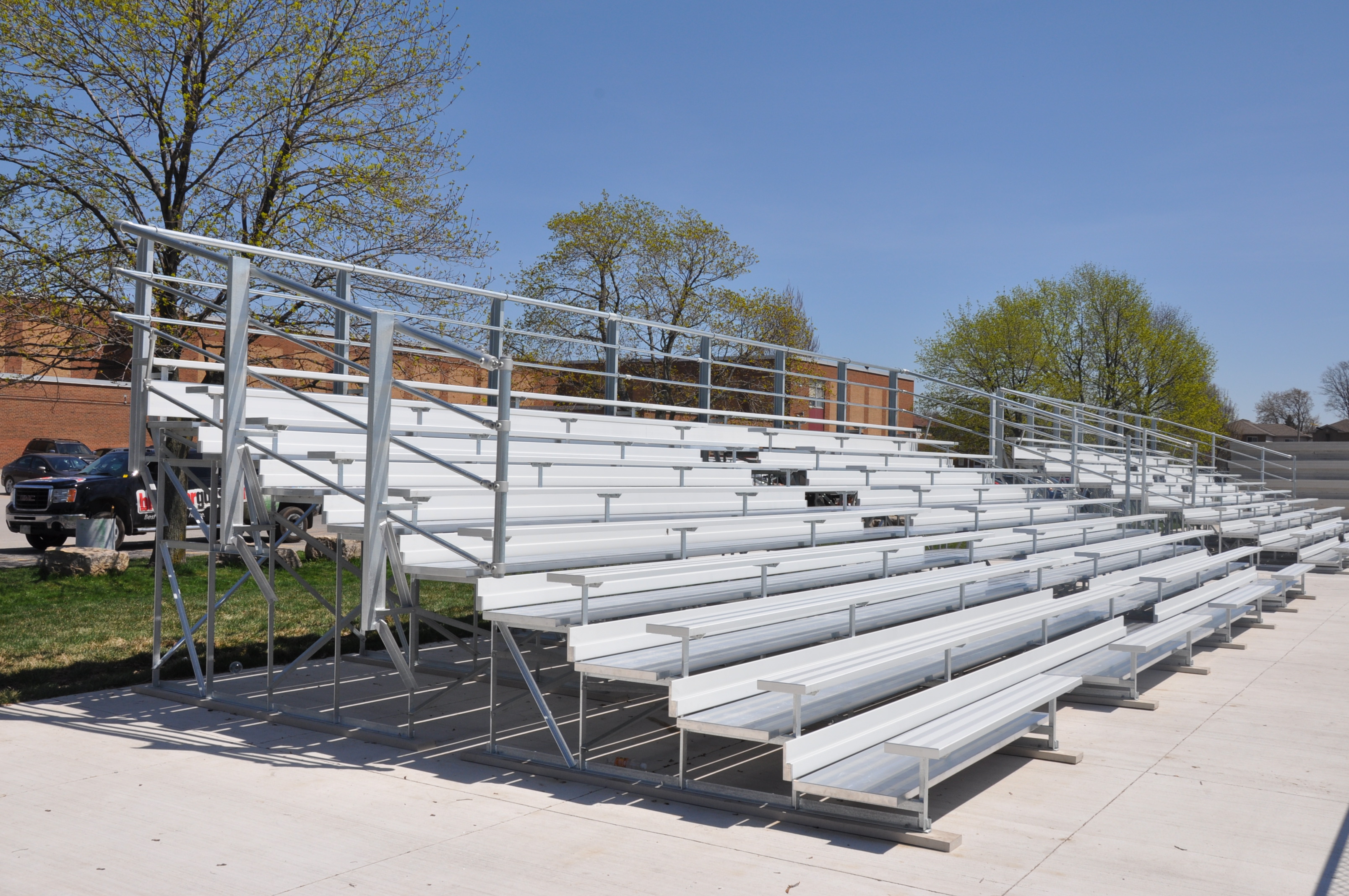 10 Row Bleachers Gallery Bleacher Guys